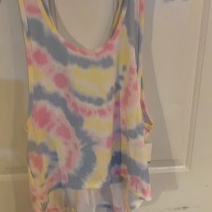 Tie dye tank top
